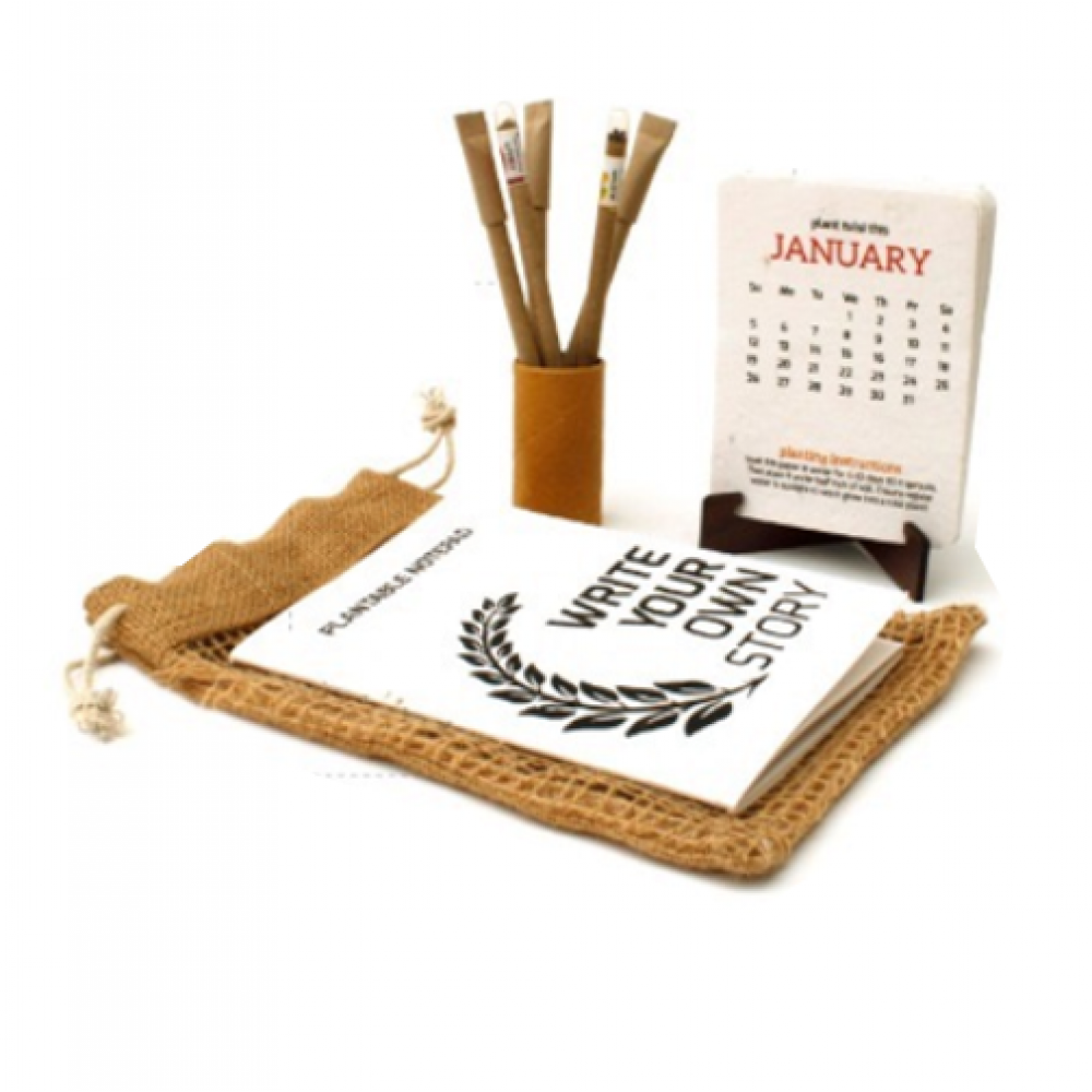 Plantable Calendar & Stationery Kit Desktop